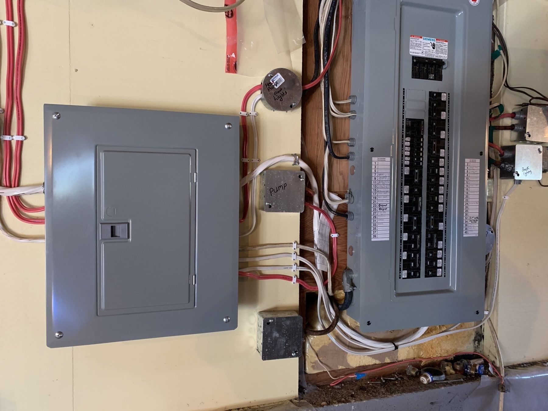 Panel upgrade